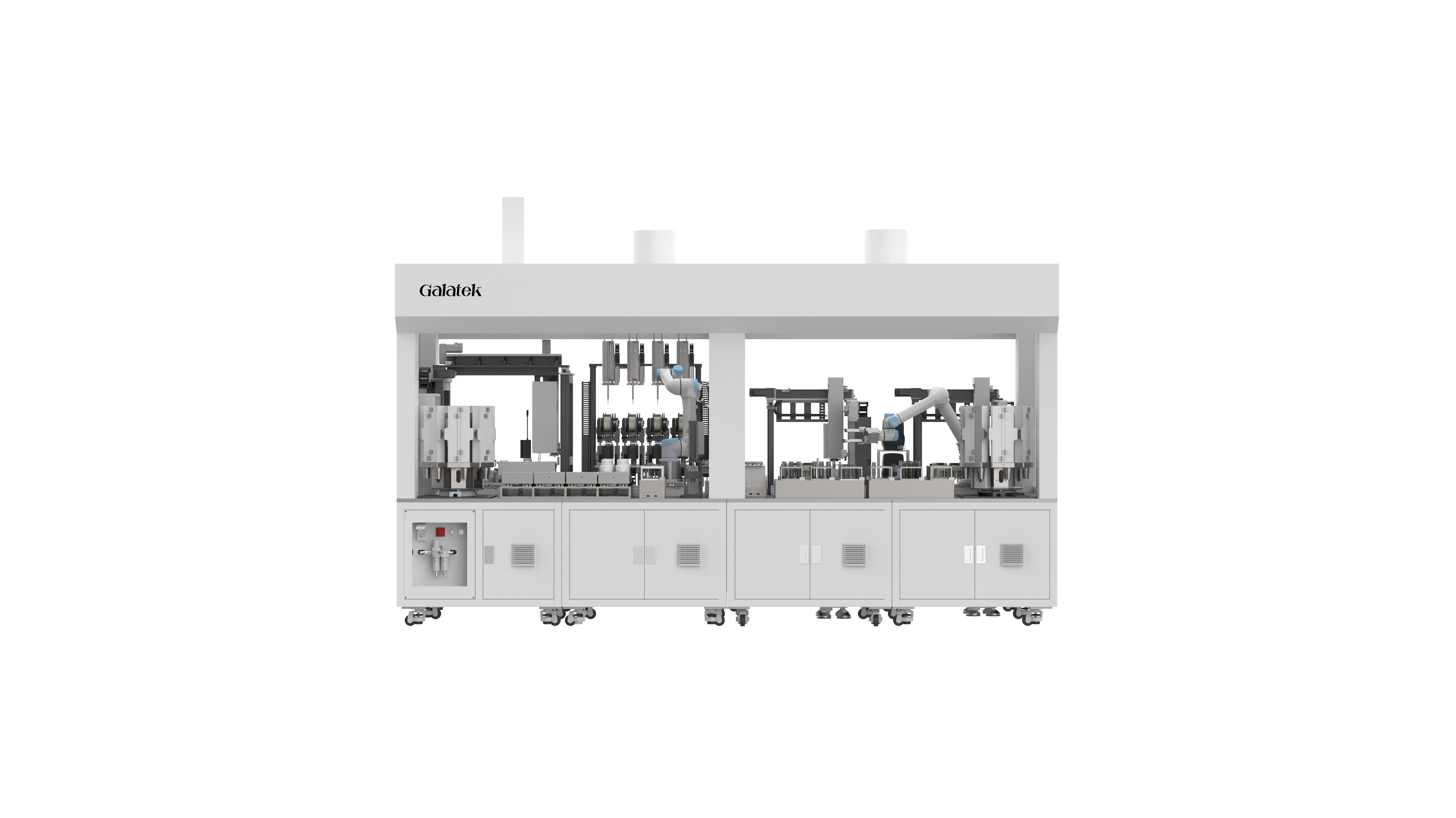 High-throughput Intelligent Analysis and Testing Sample Preparation Island